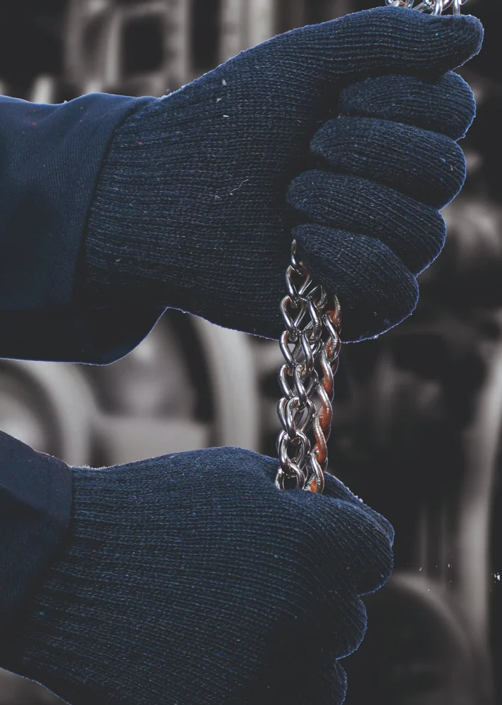 COTTON KNITTED HAND GLOVES